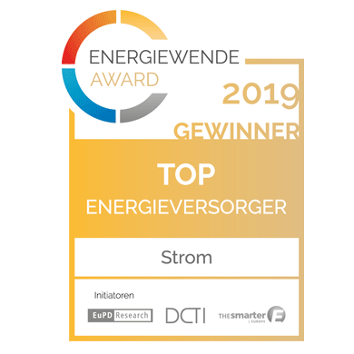 Siegel Energiewende Award 2019 für STAWAG